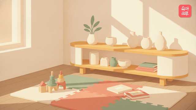 아기 머리 박는 행동 — 크루레터 일러스트 커버