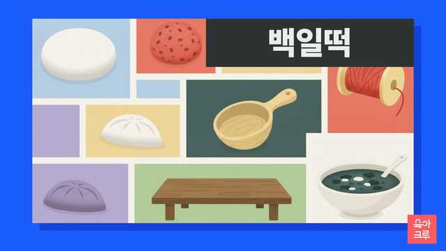 백일떡의 종류와 이웃에 나누는 관습 안내