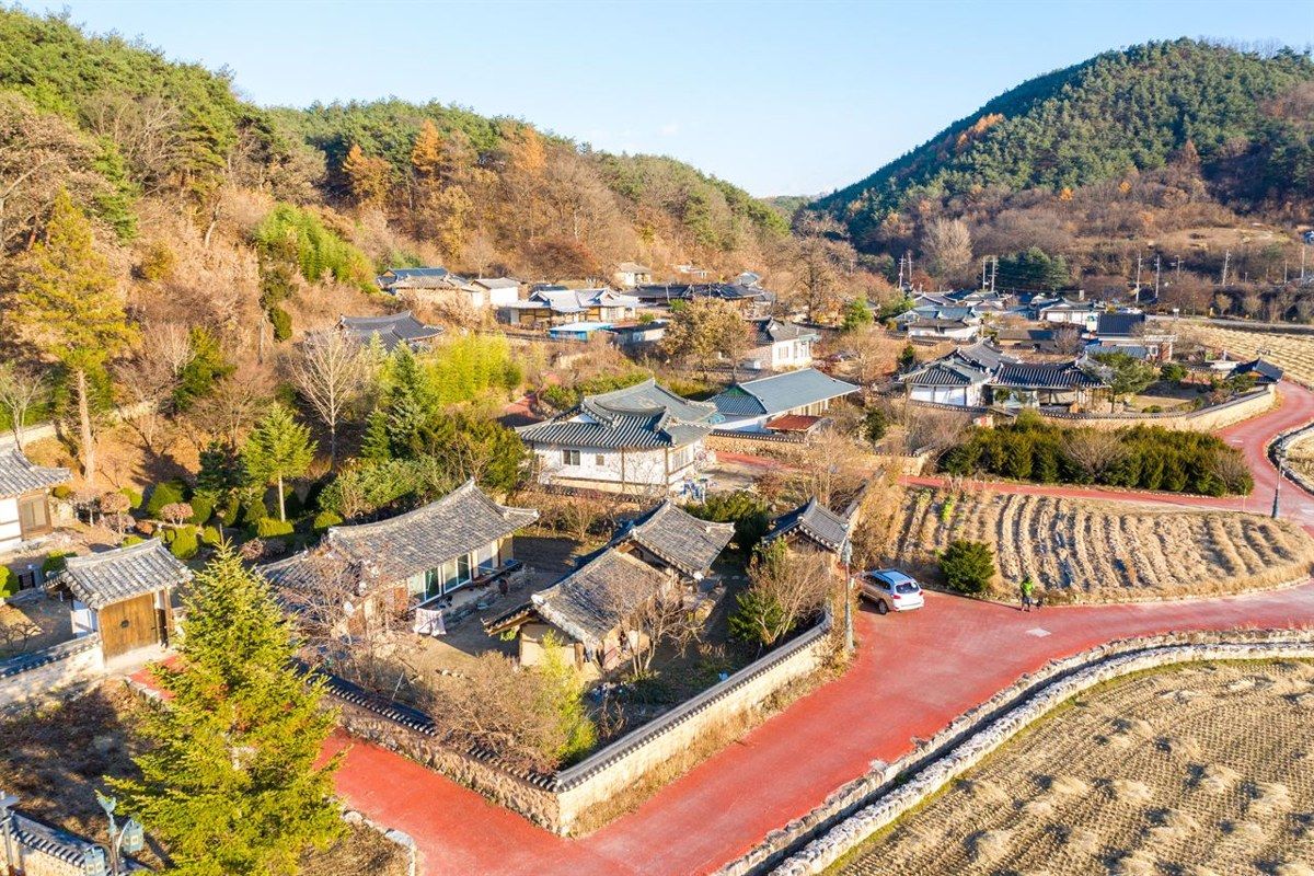 닭실마을 전경