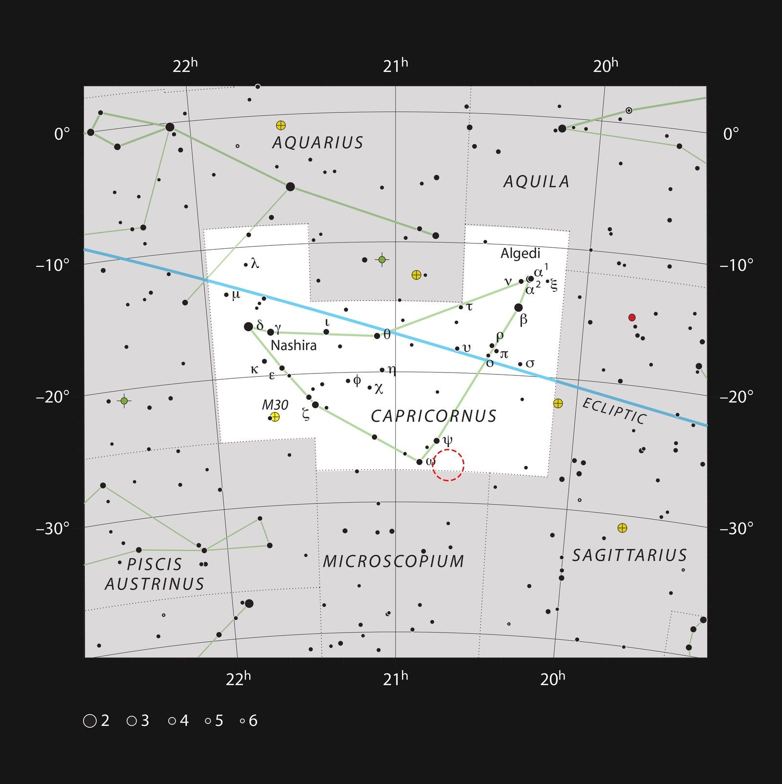 국제천문연맹 성도의 염소자리