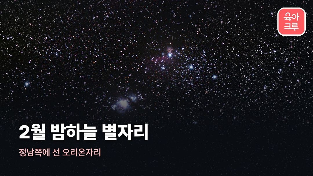 2월 별자리 커버 사진