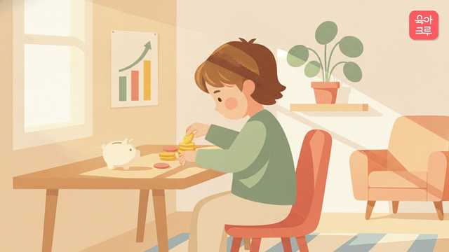 초등학생 용돈 기준 크루레터 일러스트 커버
