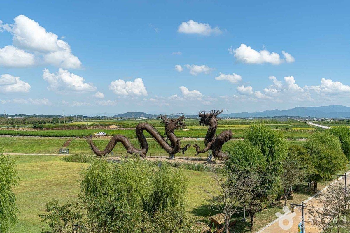 벽골제 전경