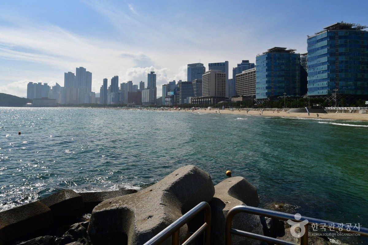 해운대해수욕장 전경