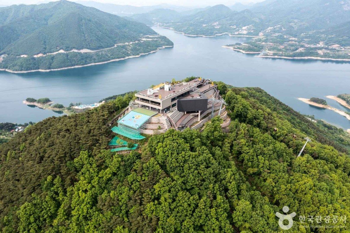청풍호반케이블카 전경