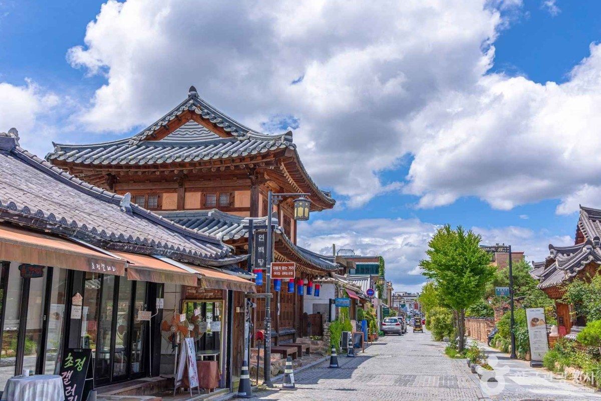 전주 한옥마을 전경