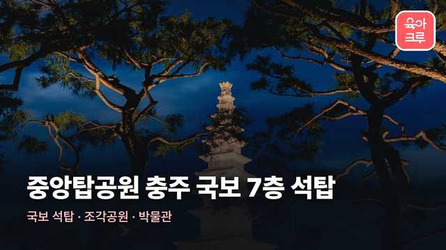 중앙탑공원(충주) 전경