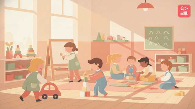 만5세 무상교육 크루레터 일러스트 커버