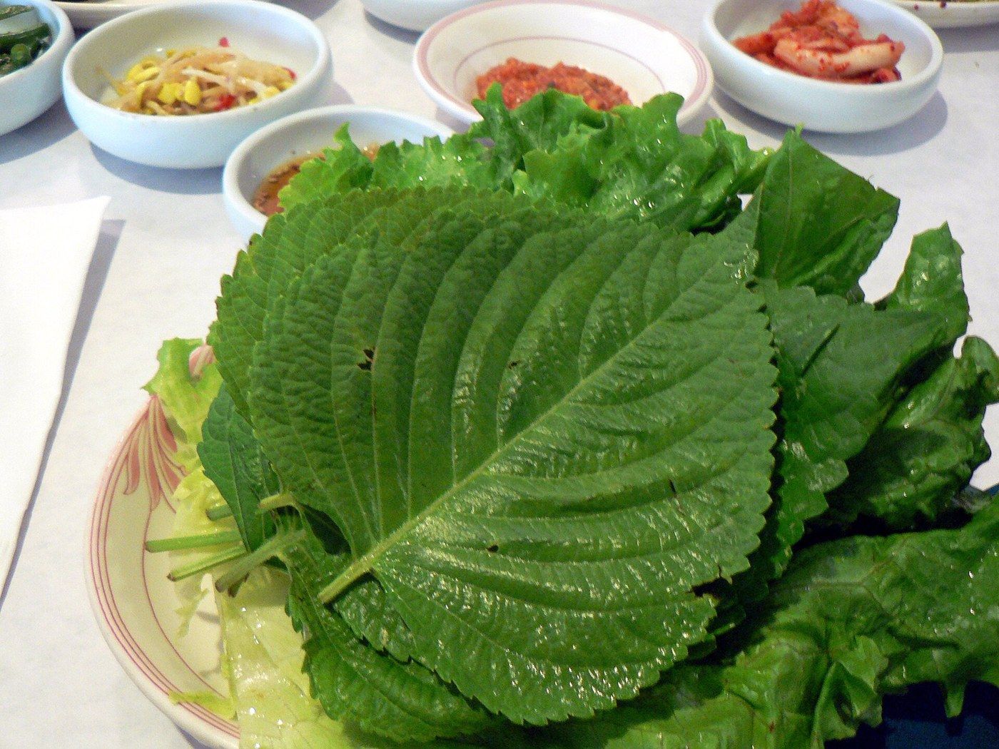 쌈용 깻잎