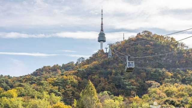 남산 야경 명소 남산케이블카