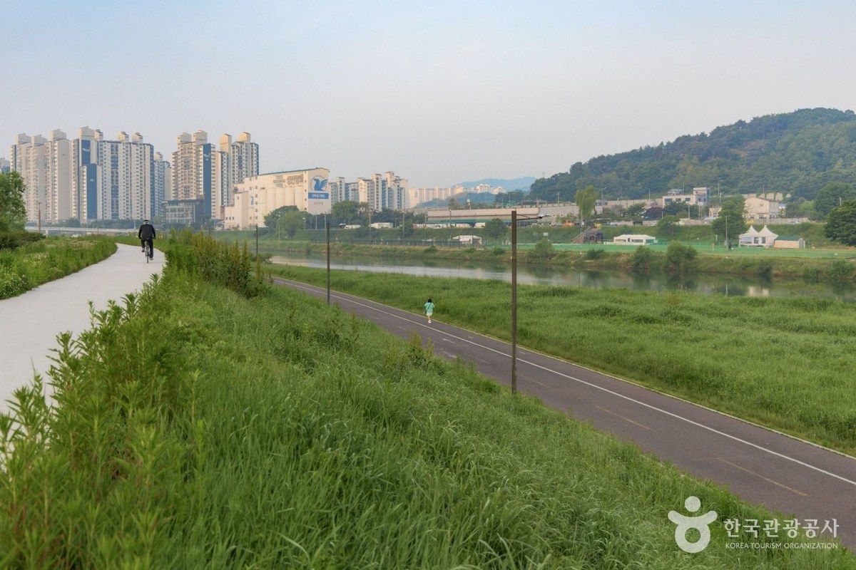다산수변공원 전경