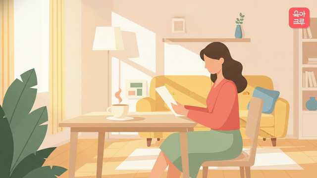 국민연금 임의가입 해지 크루레터 일러스트 커버