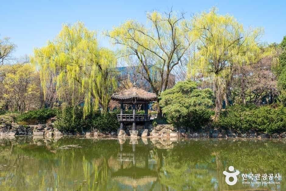 벽초지수목원 전경