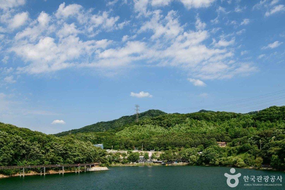 마장호수 전경