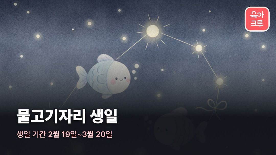 물고기자리 커버 일러스트