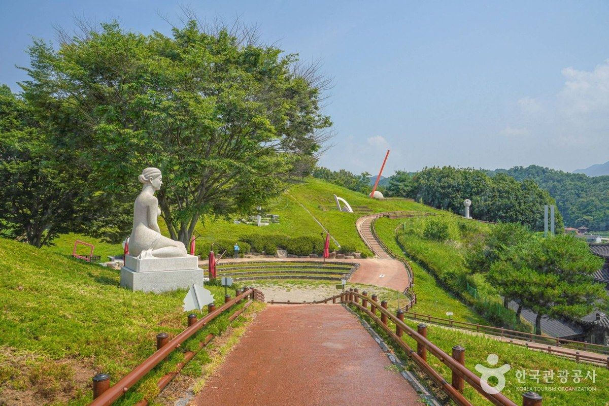 생초국제조각공원 전경