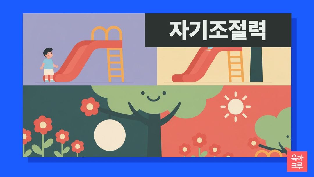 차례를 기다리는 아이 일러스트