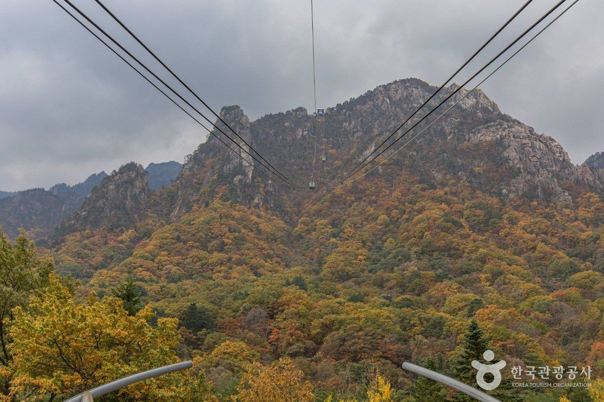 설악산 케이블카 전경