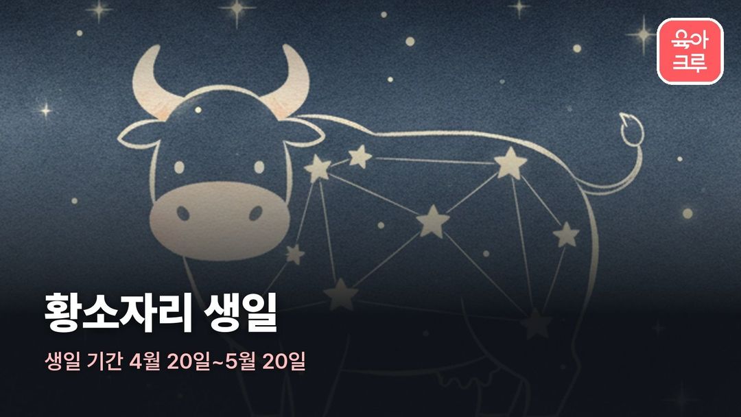 황소자리 커버 일러스트
