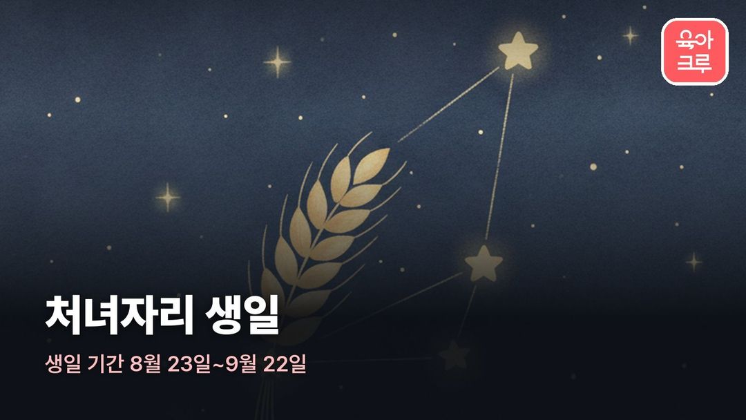 처녀자리 커버 일러스트