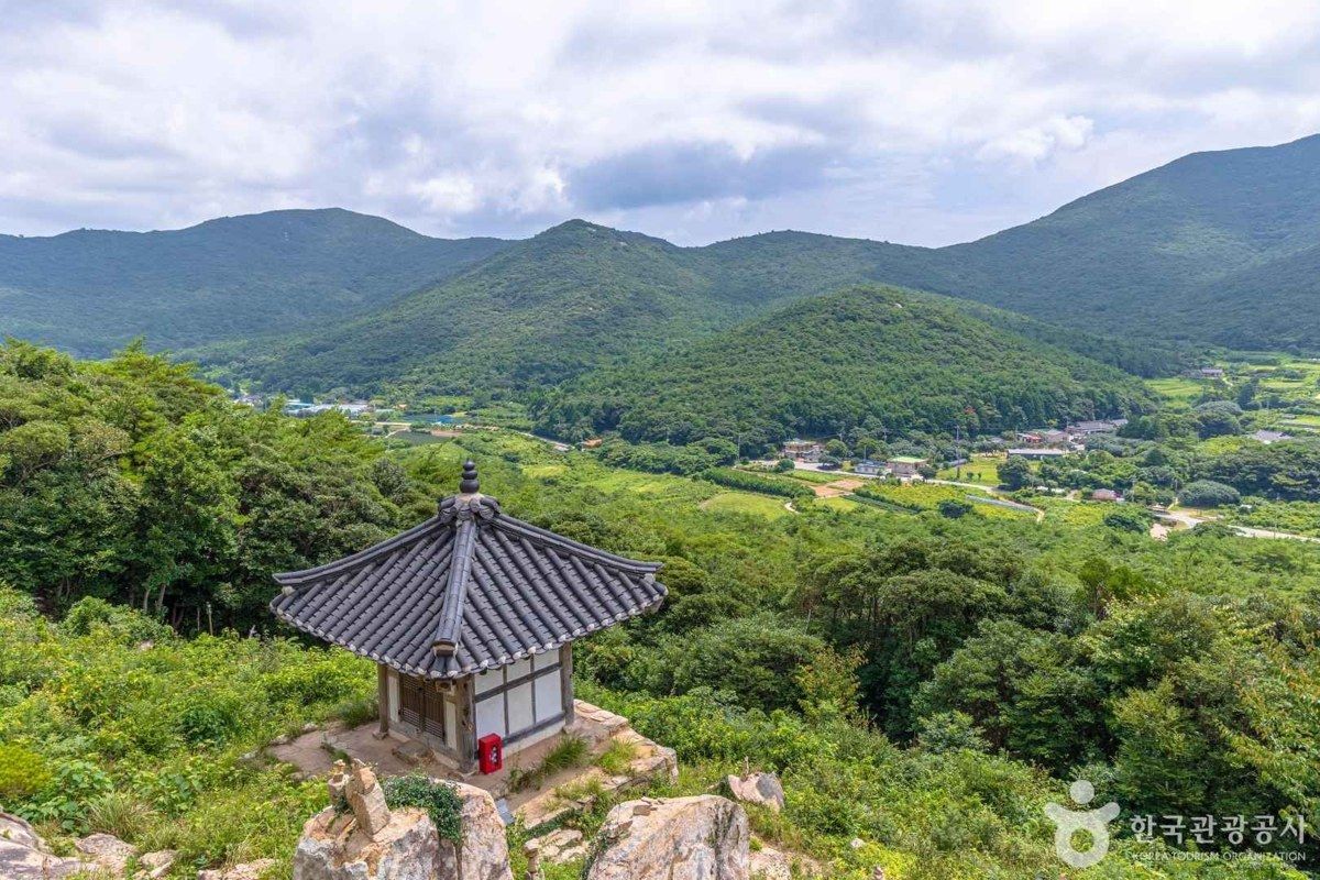 보길도 윤선도 원림 전경