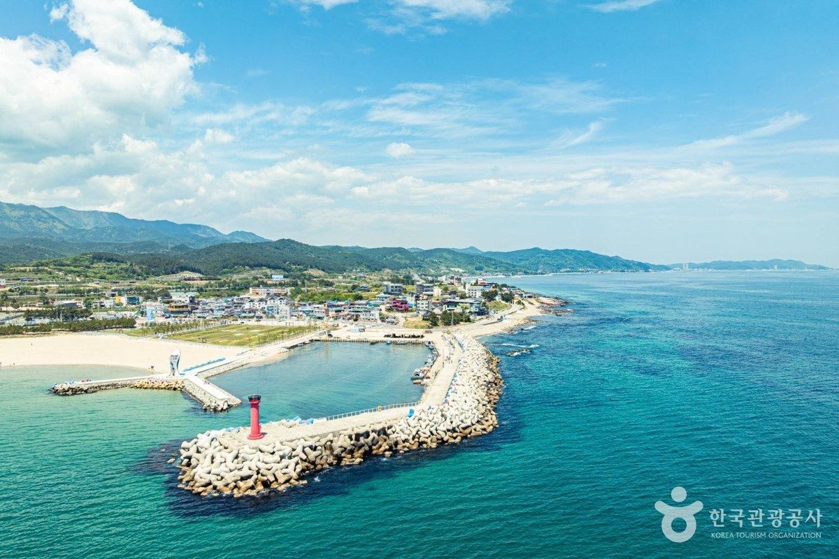 고래불해수욕장 전경