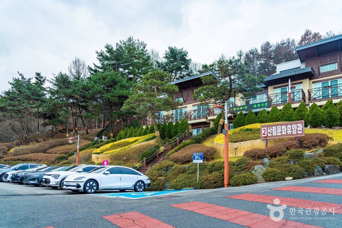 봉수산자연휴양림&수목원 전경