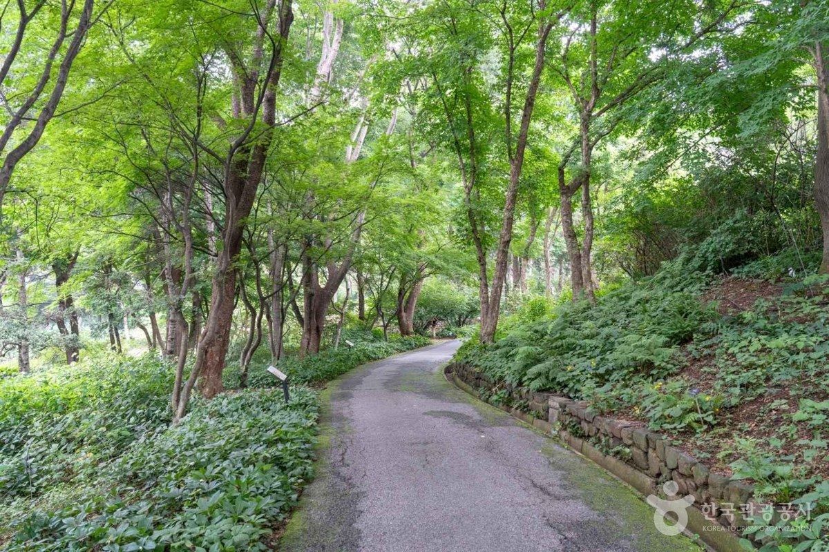 한택식물원 전경