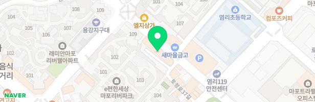 덕스어학원 - 서울특별시 마포구 큰우물로 52 3층 일부(우측) (용강동, 세일상가)