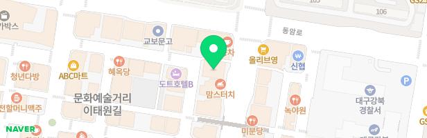 지앤비칠곡3어학원 - 대구광역시 북구 학정로 435 4층 (동천동)