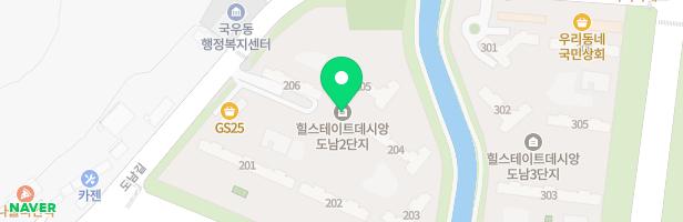 소리숲음악교습소 - 대구광역시 북구 도남길 16 힐스테이트데시앙도남2단지 상가 202호, 203호 (국우동)