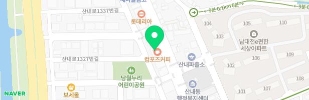 칸타레음악학원 - 대전광역시 동구 산내로 1333 2층 전면 1/2 (낭월동)