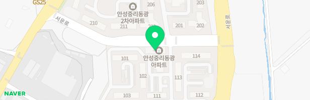 줄리어드음악학원 - 경기도 안성시 서운로 791-11 3층 301호 일부, 302호 (중리동, 동광아파트)