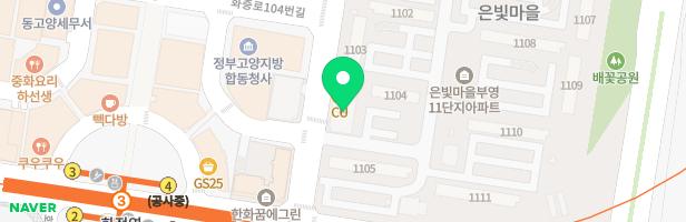 팡세미술교습소 - 경기도 고양시 덕양구 백양로 108 상가동 211호일부(화정동)