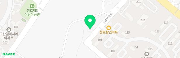 파랑새음악교습소 - 경기도 오산시 남부대로 486-26 2층 전체(청호동)