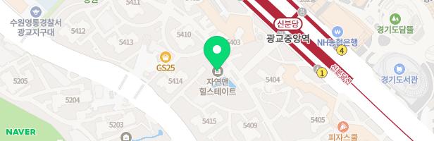 자이언트리딩광교중앙역점영어교습소 - 경기도 수원시 영통구 도청로 65 122호(이의동,자연앤 힐스테이트 상가1동)