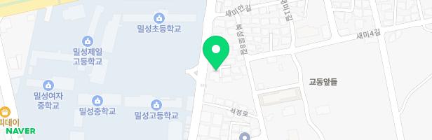 큰샘미술학원 - 경상남도 밀양시 석정로 140 1층일부 (교동)