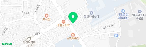 강남미술학원 - 경상남도 밀양시 중앙로 278 1층 (삼문동)