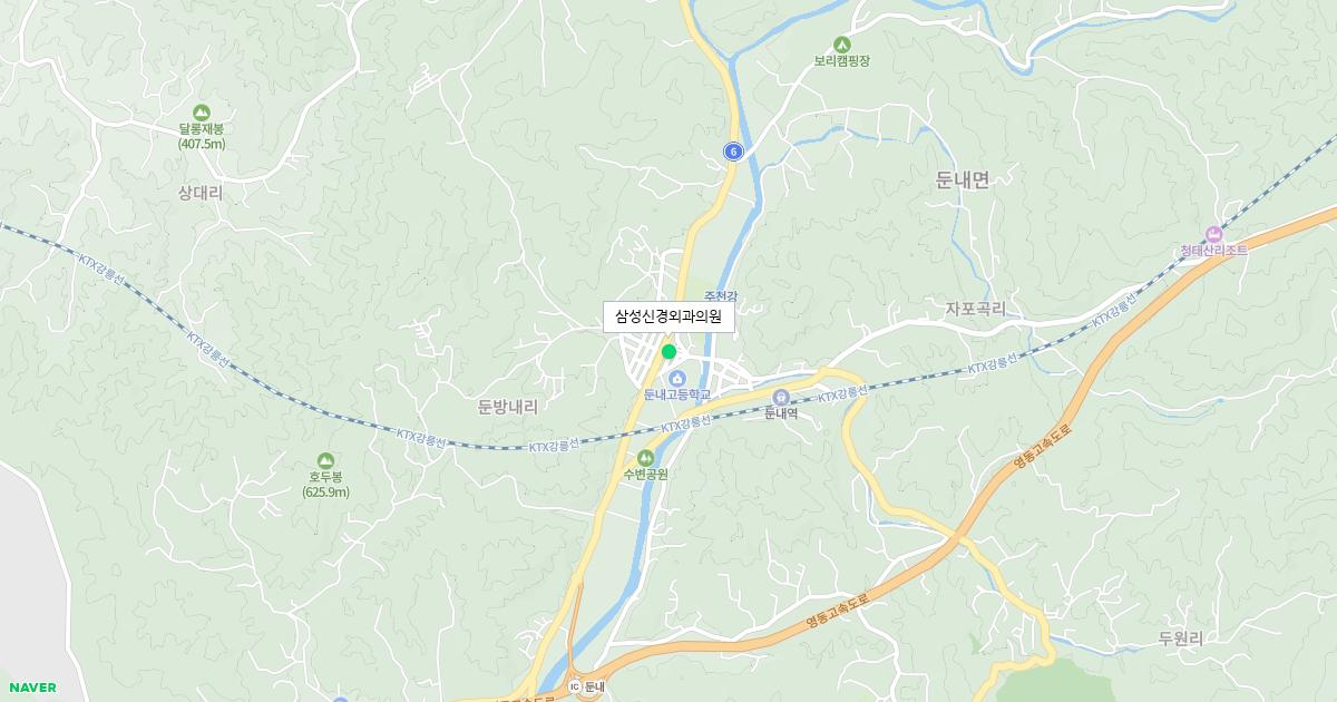 강원도 횡성군 토요일 신경외과 병원 정보