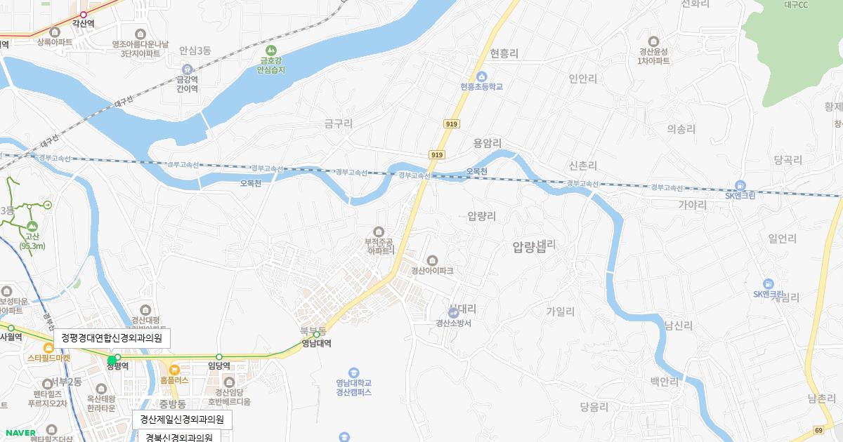 경상북도 경산시 토요일 신경외과 병원 정보
