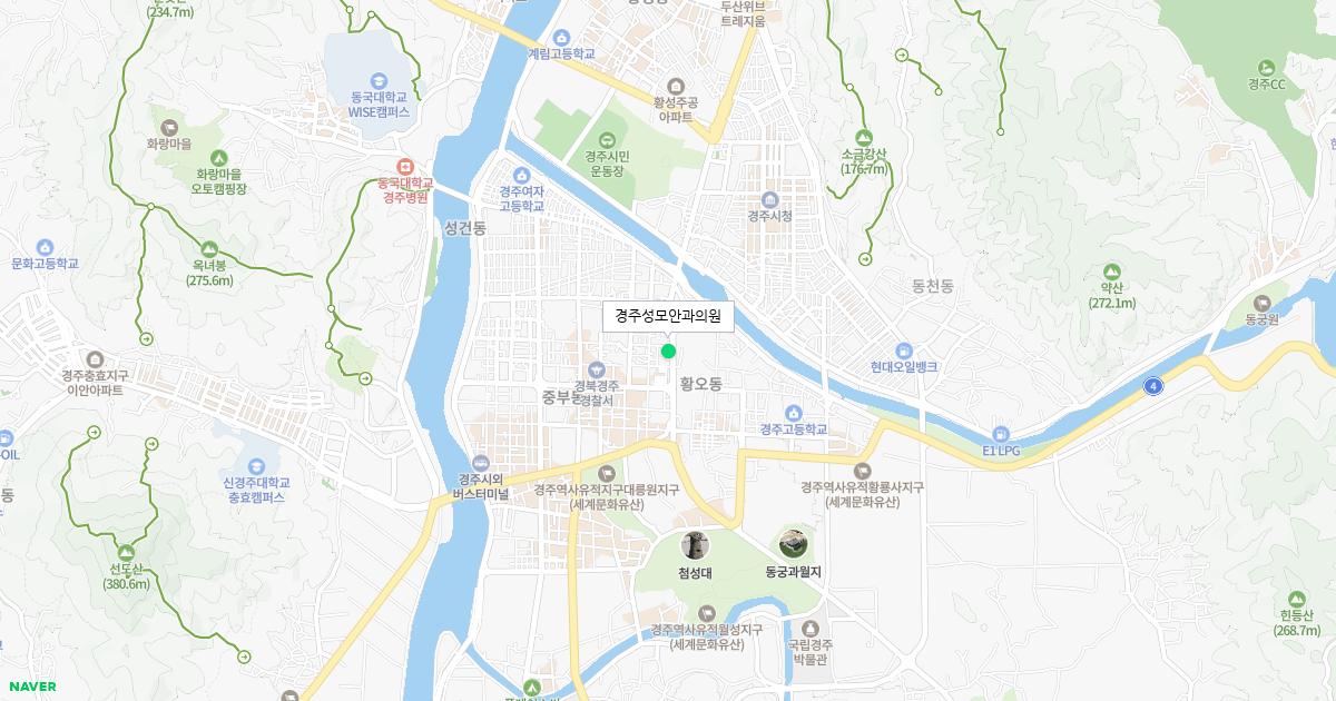 경상북도 경주시 공휴일 안과 병원 정보