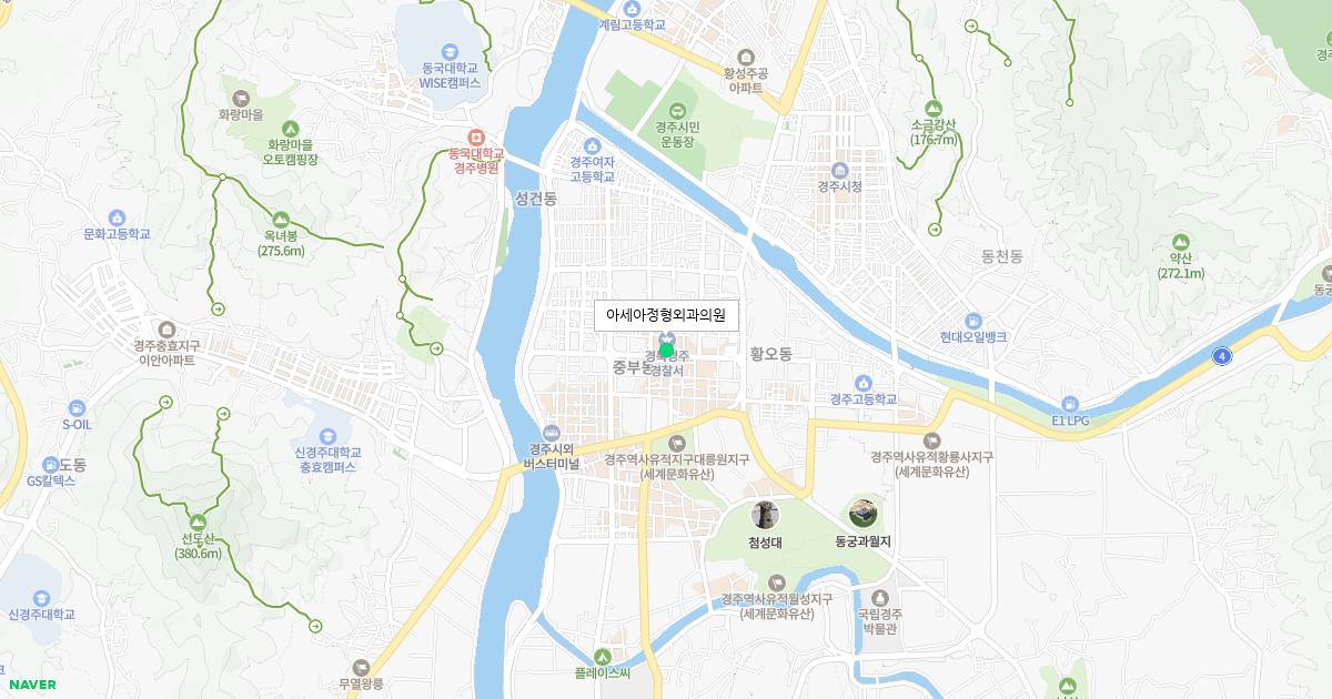 경상북도 경주시 공휴일 정형외과 병원 정보