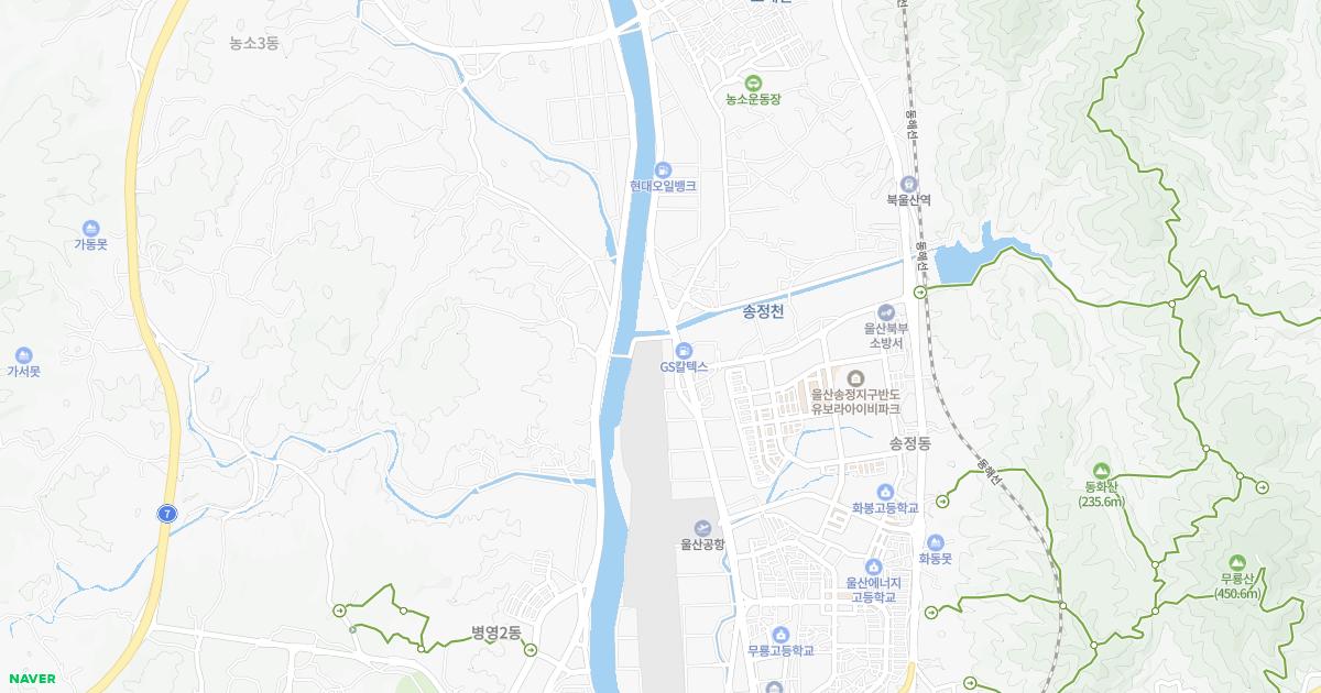 울산시 북구 공휴일 내과 병원 정보