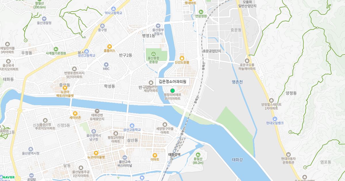 울산시 북구 토요일 소아과 병원 정보