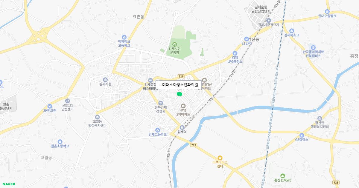 전라북도 김제시 토요일 소아청소년과 병원 정보