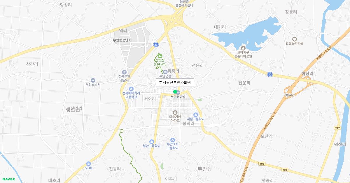 전라북도 부안군 토요일 산부인과 병원 정보