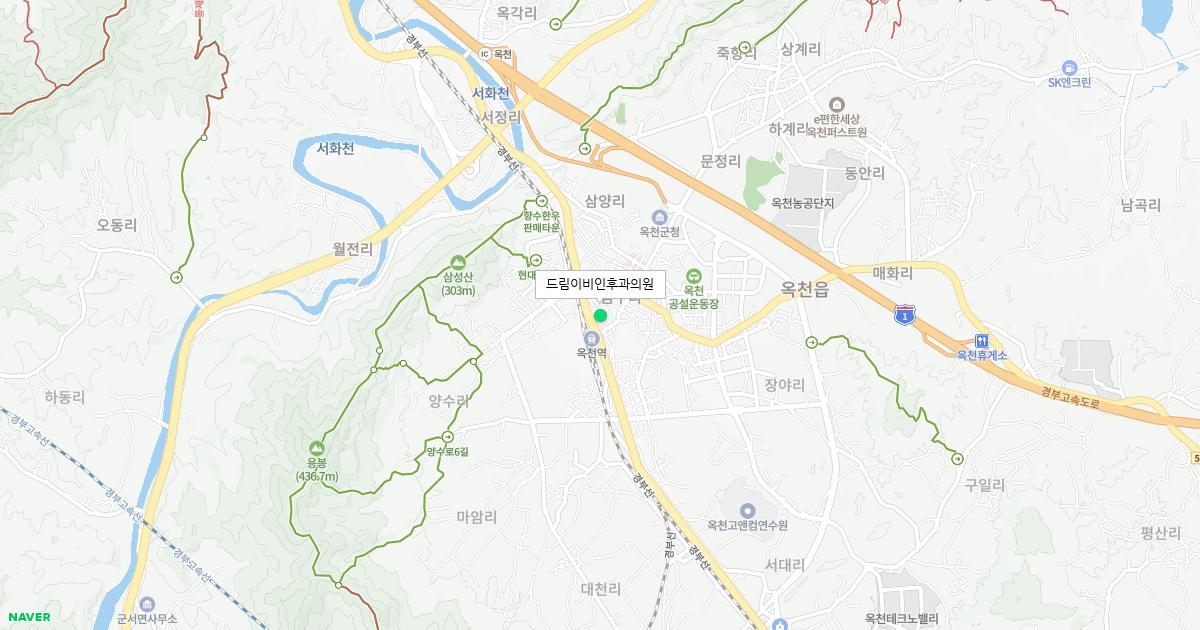 충청북도 옥천군 토요일 이비인후과 병원 정보