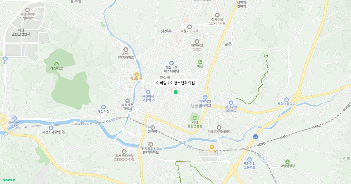 충청북도 제천시 공휴일 소아청소년과 병원 정보