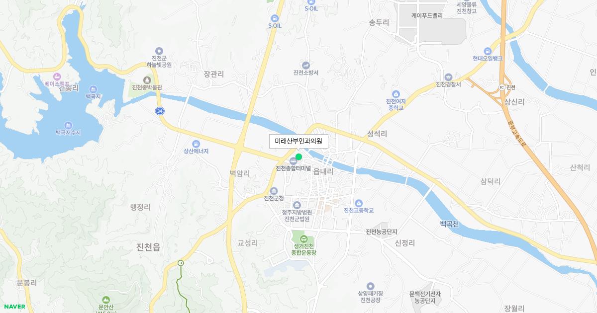 충청북도 진천군 토요일 산부인과 병원 정보