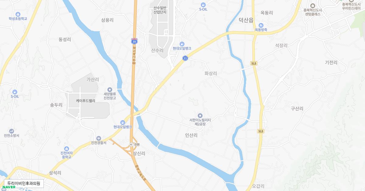 충청북도 진천군 토요일 이비인후과 병원 정보